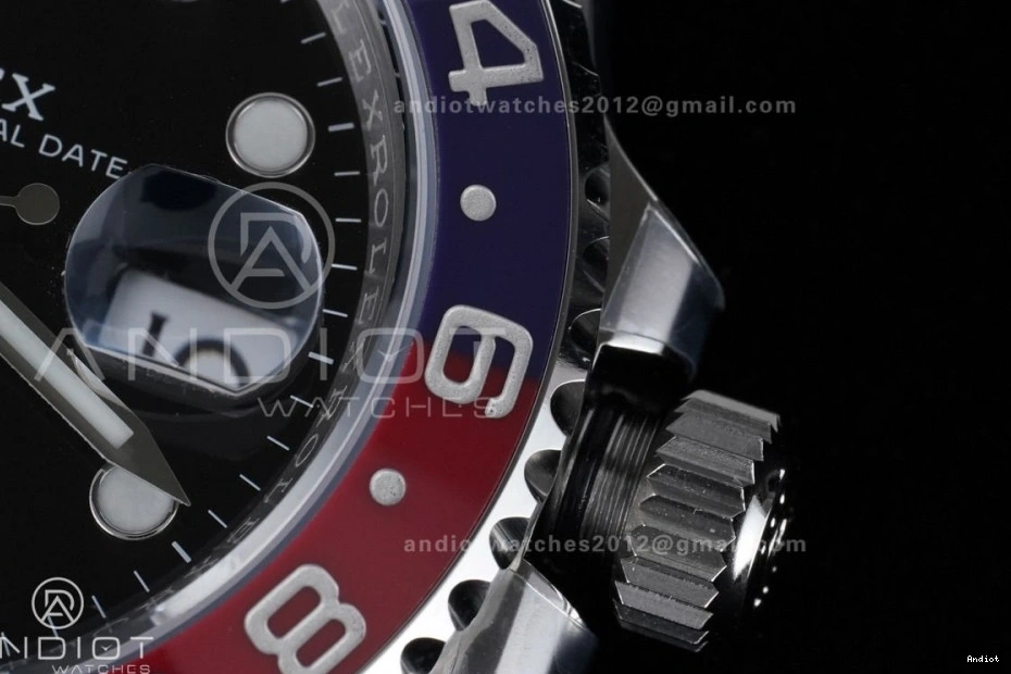 On Bezel Jubilee II 126710 Pepsi V3 Master SS 1:1 ARF Best (UV Bracelet New 904L GMT BLRO SH3285 Upgraded) Edition 0109